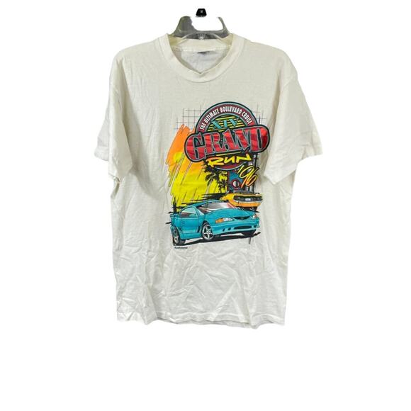 Grand Run 1996 Sof tee shirt S/L LARGE et graphics mustang forge Tennessee - Picture 3 of 16